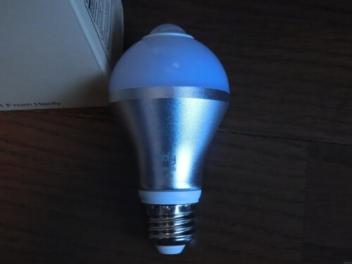 人感センサー電球,Haofy LED電球 9W