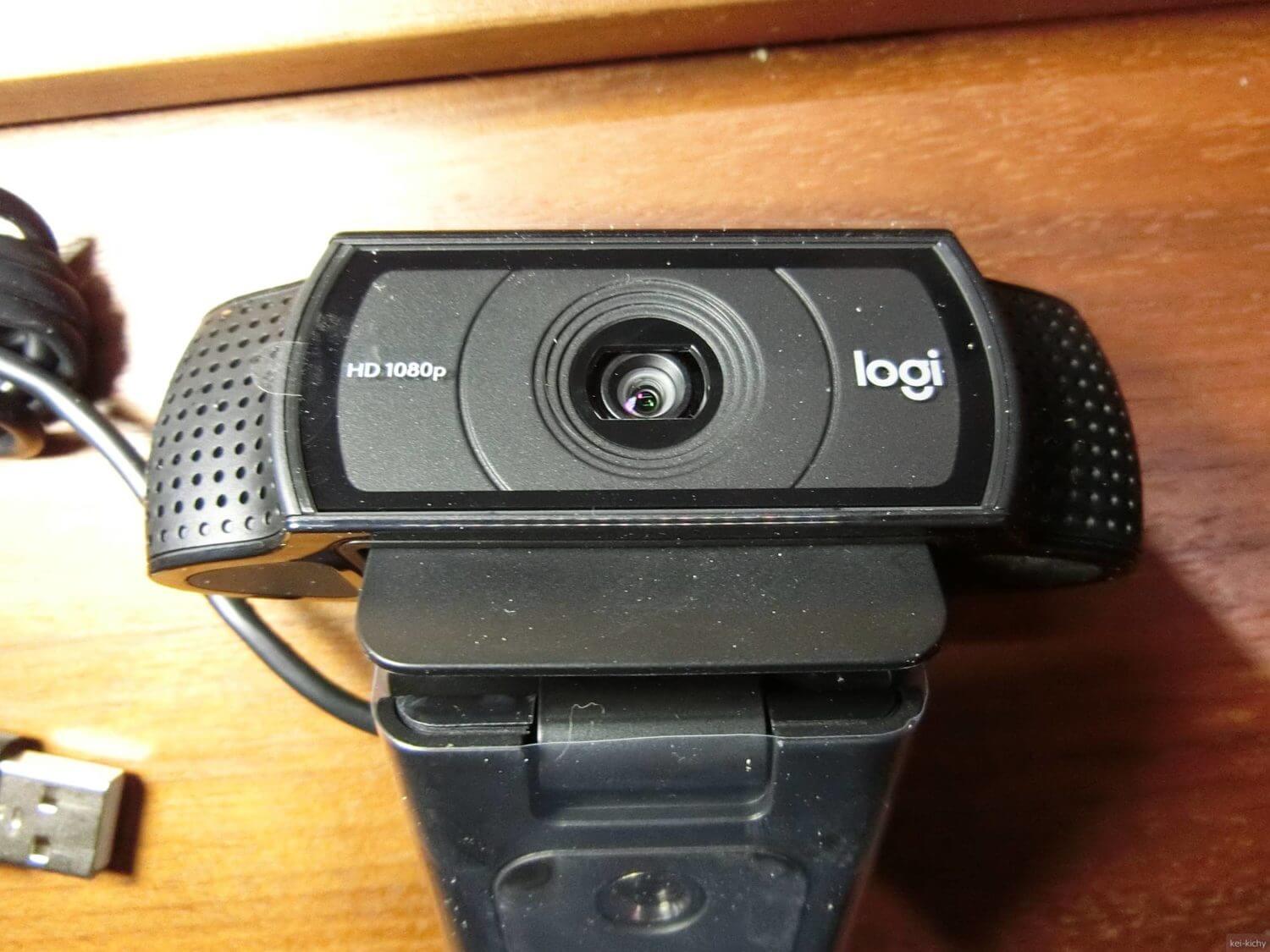 LogicoolのWEBカメラC920nを導入