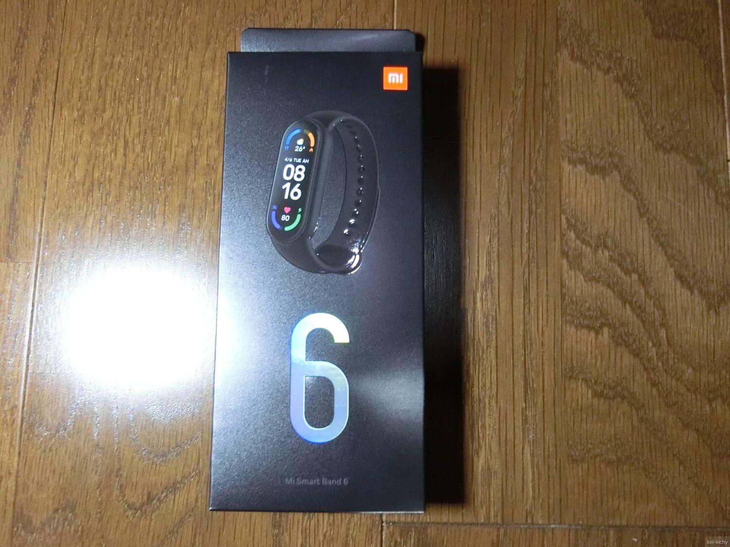 【健康管理】XiaomiのアクティビティトラッカーMi band6を購入